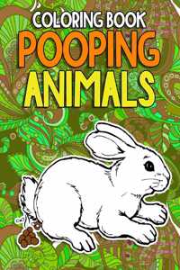 Pooping Animals Coloring Book