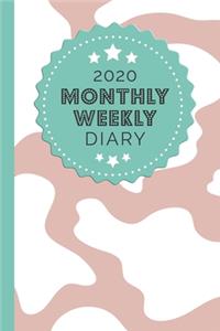 2020 Monthly Weekly Diary