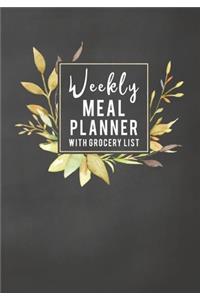 Weekly Meal Planner with Grocery List