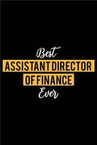 Best Assistant Director of Finance Ever
