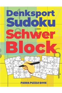 Denksport Sudoku Schwer Block