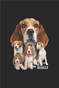 I Love My Beagle Notebook Dog Themed Funny Beagle Lover Notebook/Journal 6x9 100 Pages