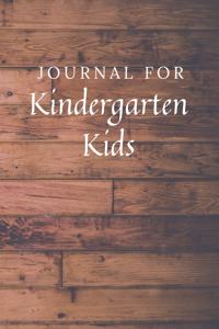 Journal For Kindergarten Kids