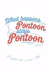 What Happens On The Pontoon, Stays On The Pontoon