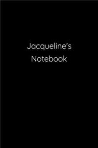 Jacqueline's Notebook