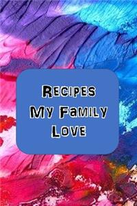 Recipes My Family Love