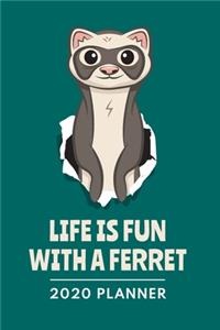 Ferret Planner 2020. Life Is Fun With A Ferret