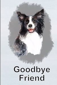 Pet Grief Journal Border Collie