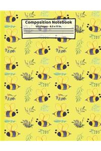 Bees Composition Notebook