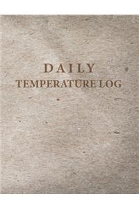 Daily Temperature Log