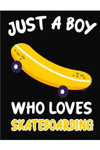 Just a Boy Who Loves Skateboarding