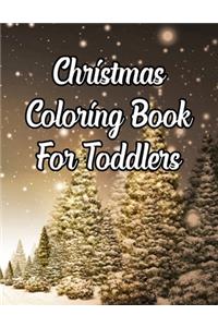 Christmas Coloring Book For Toddlers