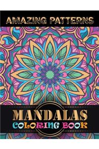 Amazing Patterns Mandalas Coloring Book