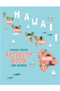 Hawaii Travel Activity Book and Journal