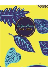 Ten Year Planner 2019 - 2028 Parley