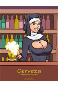 Cerveza libro para colorear para adultos 1