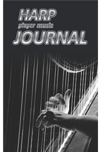 Harp Player Music Journal