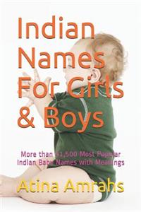 Indian Names For Girls & Boys