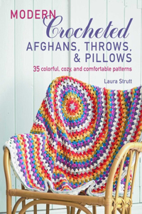 Modern Crocheted Afghans, Throws, and Pillows