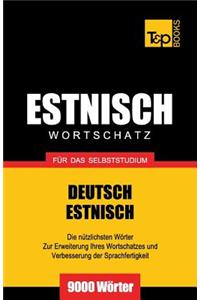 Estnischer Wortschatz für das Selbststudium - 9000 Wörter