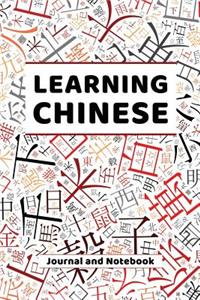 Learning Chinese Journal and Notebook