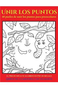 Libros de guardería con números (48 puzles de unir los puntos para preescolares)