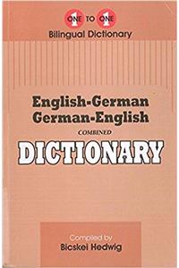 English-German & German-English One-to-One Dictionary