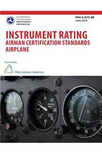 Instrument Rating Airman Certification Standards Airplane FAA-S-ACS-8B