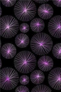 Bullet Journal Notebook Watercolor Dandelion Puff Balls Pattern 9