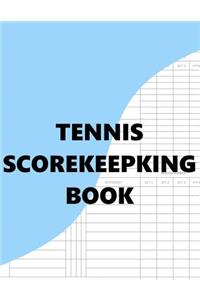 Tennis Scorekeeping Book