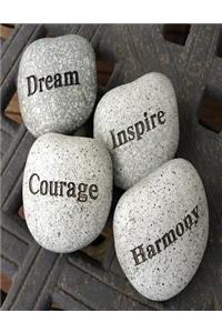 Dream Inspire Courage Harmony Notebook