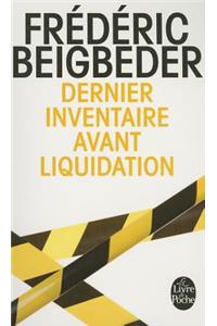 Dernier inventaire avant liquidation