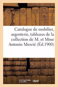 Catalogue de Mobilier Ancien Renaissance, Louis XV Et Louis XVI, Argenterie, Tableaux