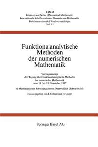 Funktionalanalytische Methoden Der Numerischen Mathematik: Vortragsauszüge Der Tagung Über Funktionalanalytische Methoden Der Numerischen Mathematik Vom 19. Bis 25. November 1967 Im Mathematischen Forschungs