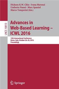 Advances in Web-Based Learning – ICWL 2016