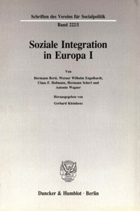 Soziale Integration in Europa I