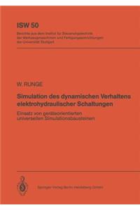 Simulation des dynamischen Verhaltens elektrohydraulischer Schaltungen