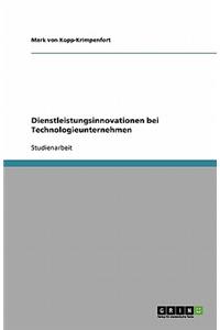 Dienstleistungsinnovationen bei Technologieunternehmen