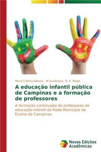 A educação infantil pública de Campinas e a formação de professores