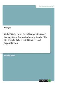 Web 2.0 als neue Sozialisationsinstanz? Konzeptioneller Veränderungsbedarf für die Soziale Arbeit mit Kindern und Jugendlichen