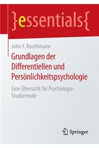 Grundlagen Der Differentiellen Und Persönlichkeitspsychologie