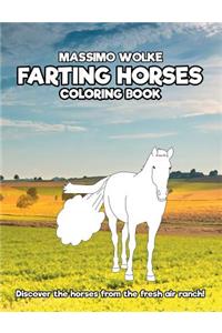 Farting Horses - Coloring Book