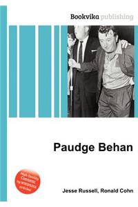 Paudge Behan