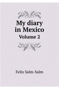 My diary in Mexico Volume 2