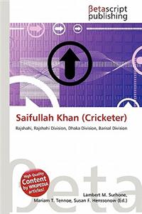 Saifullah Khan (Cricketer)