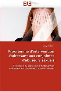 Programme d''intervention s''adressant Aux Conjointes d''abuseurs Sexuels