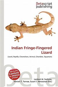 Indian Fringe-Fingered Lizard