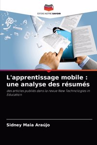 L'apprentissage mobile