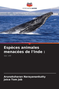 Espèces animales menacées de l'Inde