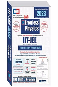 Errorless Physics for IIT-JEE (MAIN & ADVANCED) as per JAB (Paperback+Free Smart E-book) Revised Updated New Edition 2023 (2 volumes) by (Original ... Scorer USS Book with Trademark Certificate)